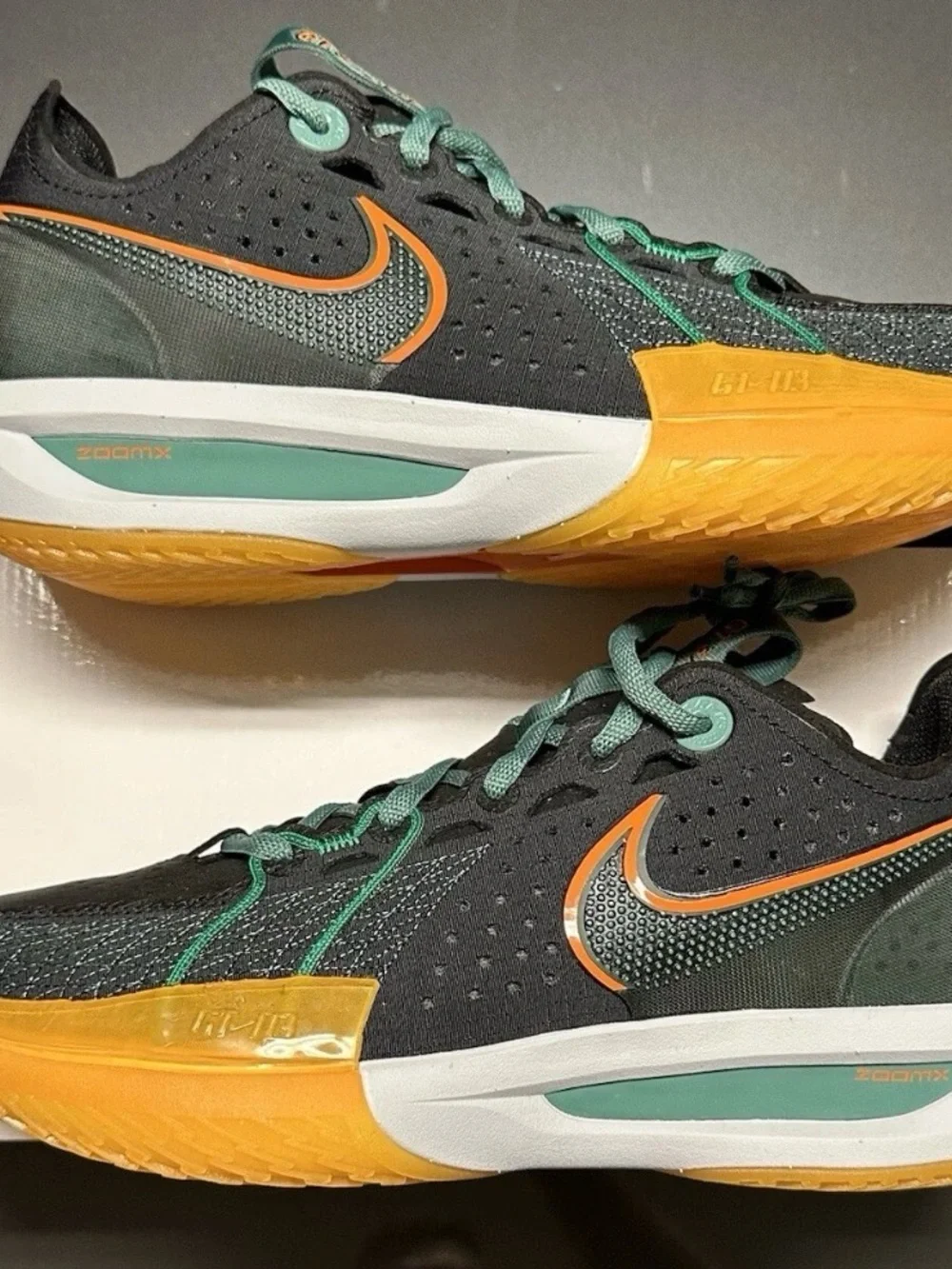 Nike Air Zoom GT Cut 3 Swoosh Squad Mens size 8 Basketball shoes NEW!